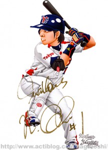 SWallows_青木宣親１_autograph_actiblog.com